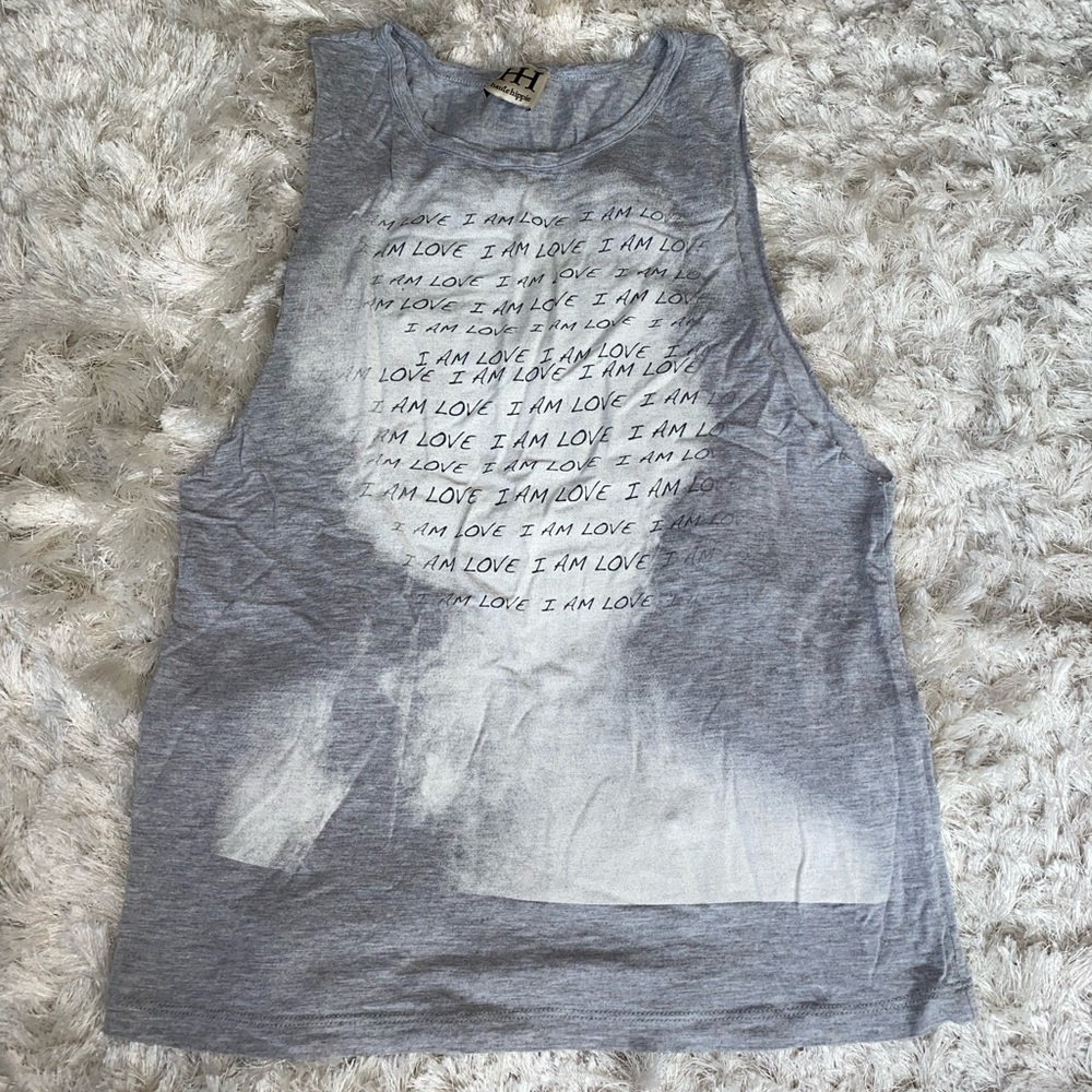 Haute Hippie “I Am Love” Tank Top: Women’s